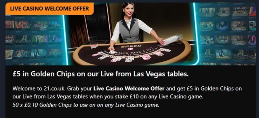 21.CO.UK uk WELCOME OFFER