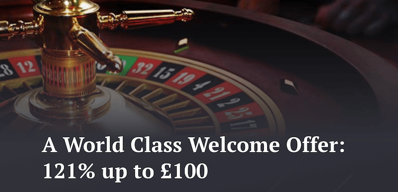 21 Casino Welcome Offer