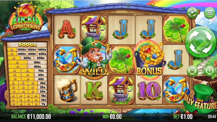 3 Lucky Leprechauns slot