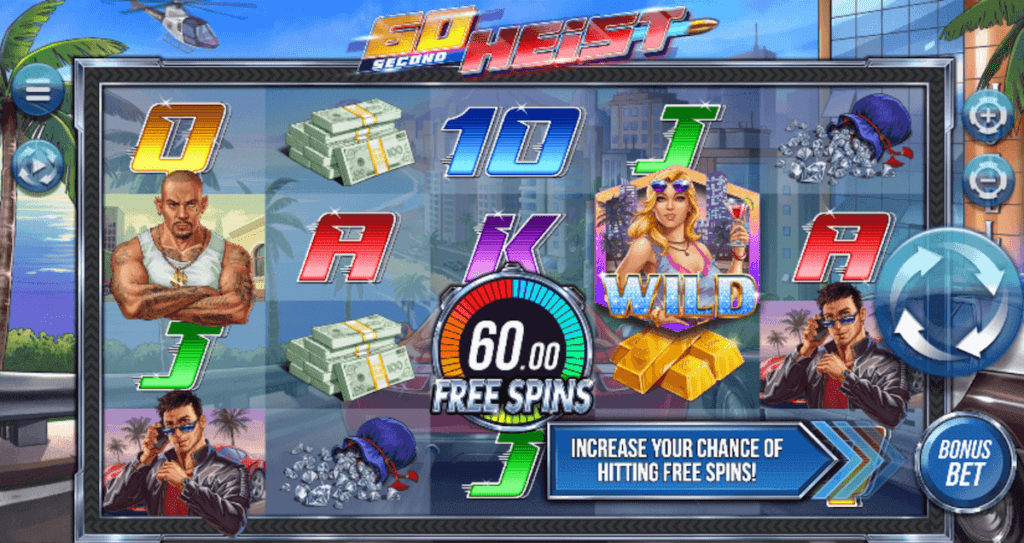 60 Second Heist online slot