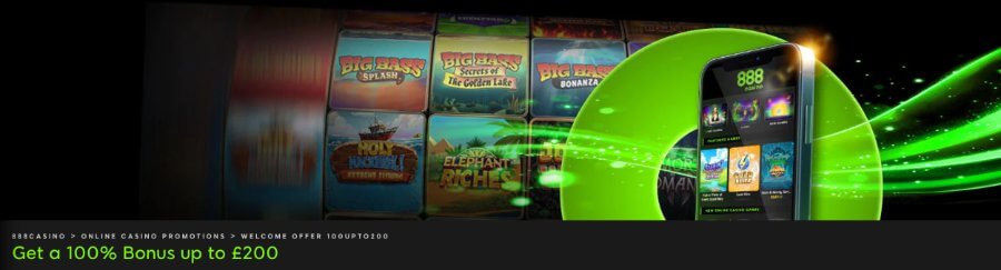 888 Casino welcome offer UK