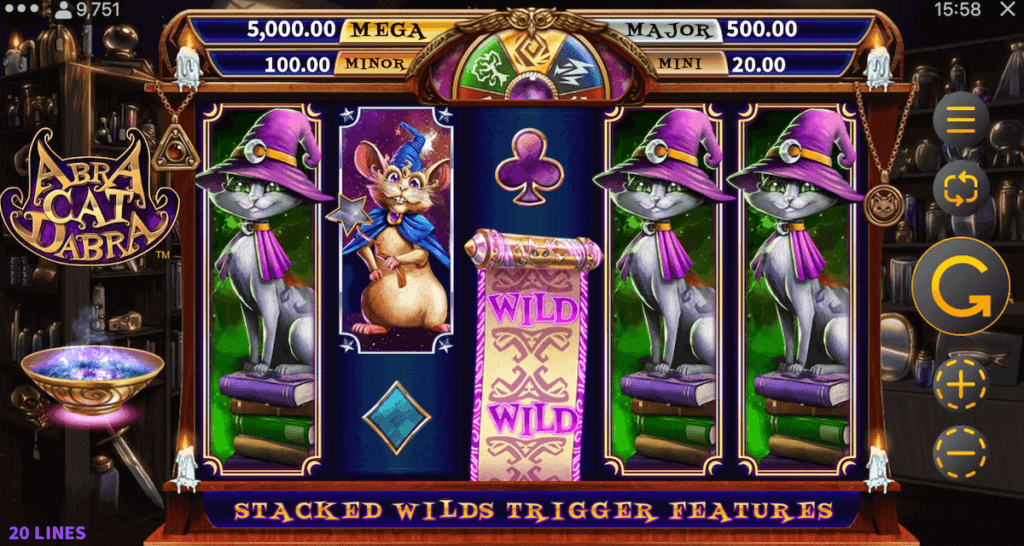 Abracatdabra online slot