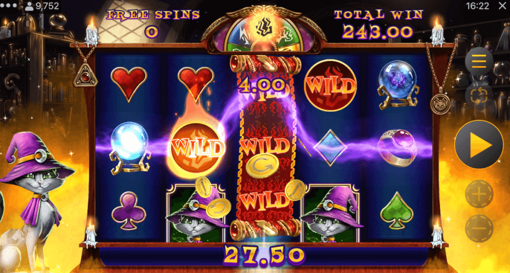 free spins bonus game