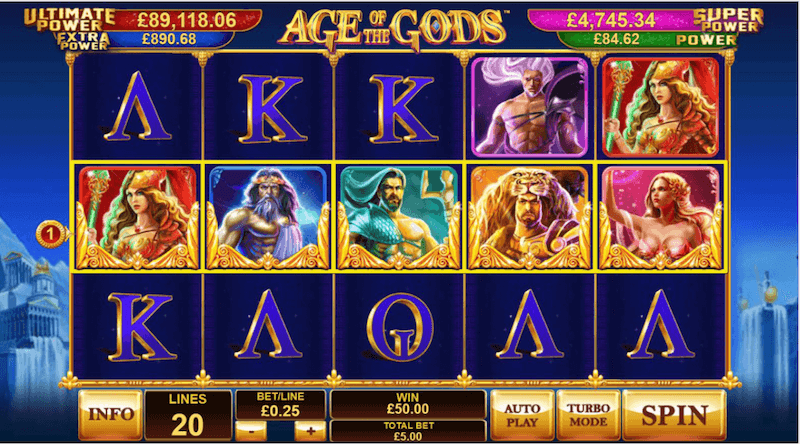 Age of the Gods - slot