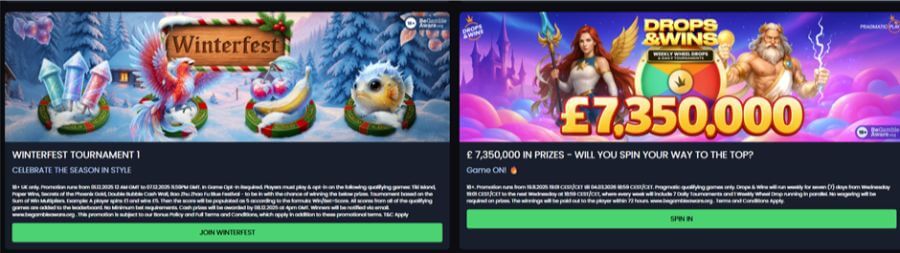 Alfobet UK Casino Tournaments