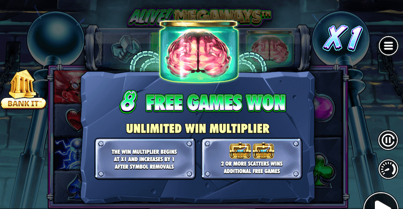 Alive Megaways - Multiplier Free Game