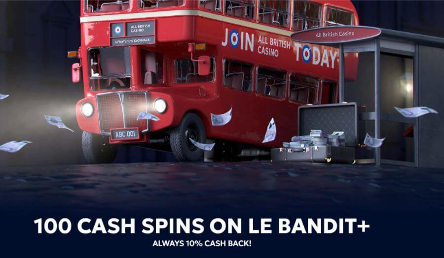 All british casino welcome bonus UK