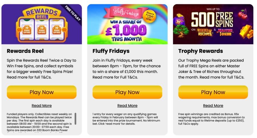 Amazon Slots promotions