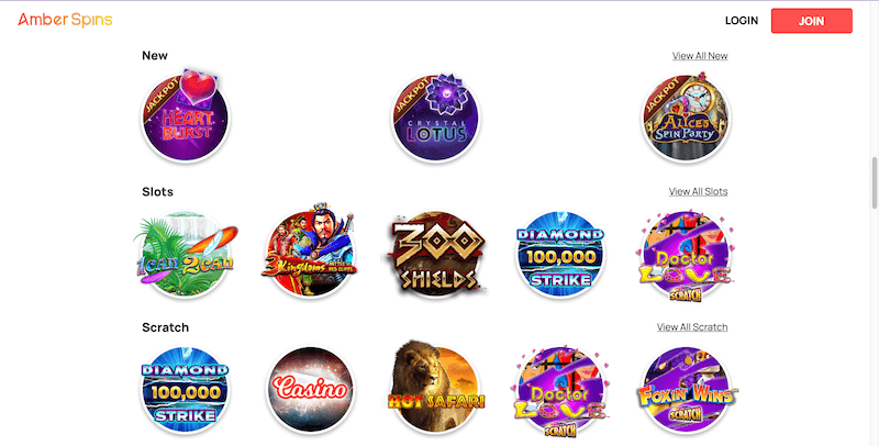 Amber Casino - slots