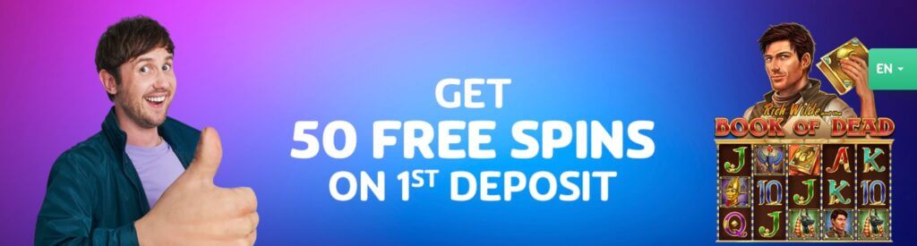 50 Free Spins on 1st deposit - PlayOjo