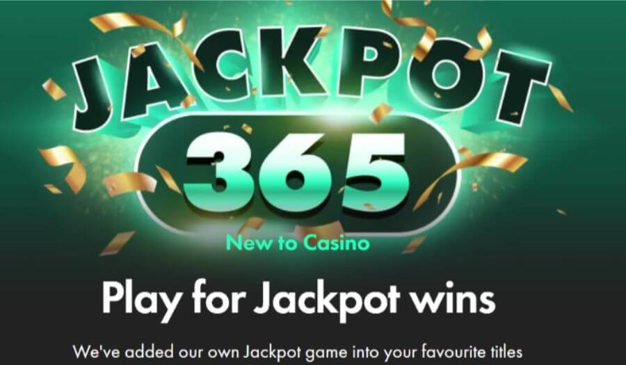 Bet365 Jackpot 365 promo UK