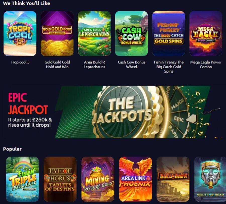 Betano UK jackpots