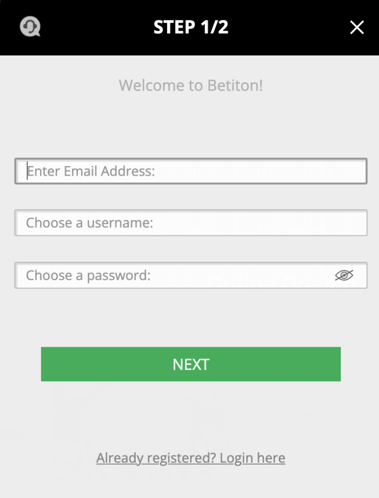Registration Process