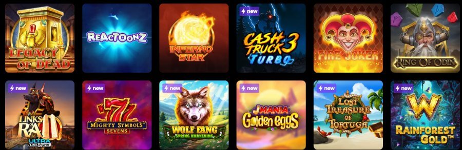 Betiton Slot Games Titles