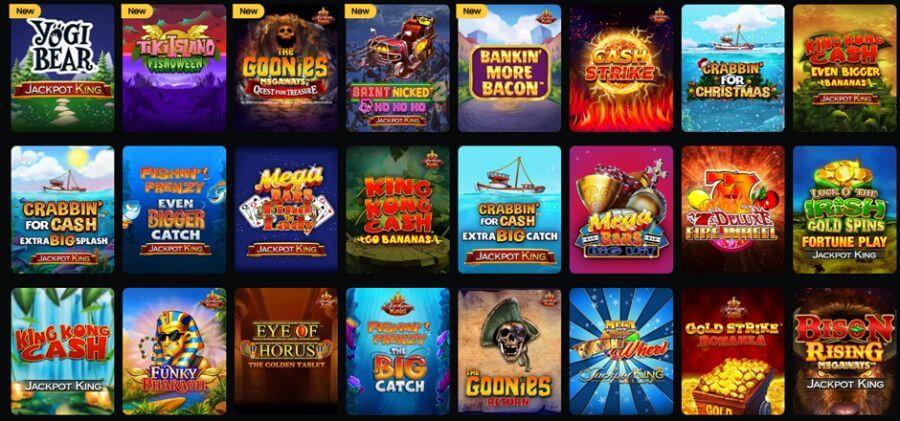 Betmaze Casino UK Jackpot Slots Lobby