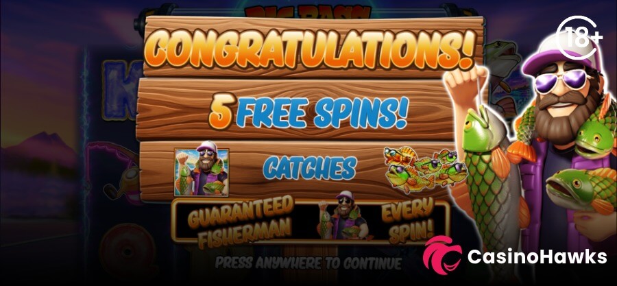 Big Bass Blast Free Spins