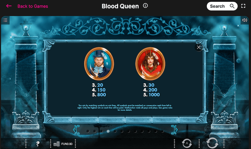 Blood Queen - Van Hell and Blood Queen symbols