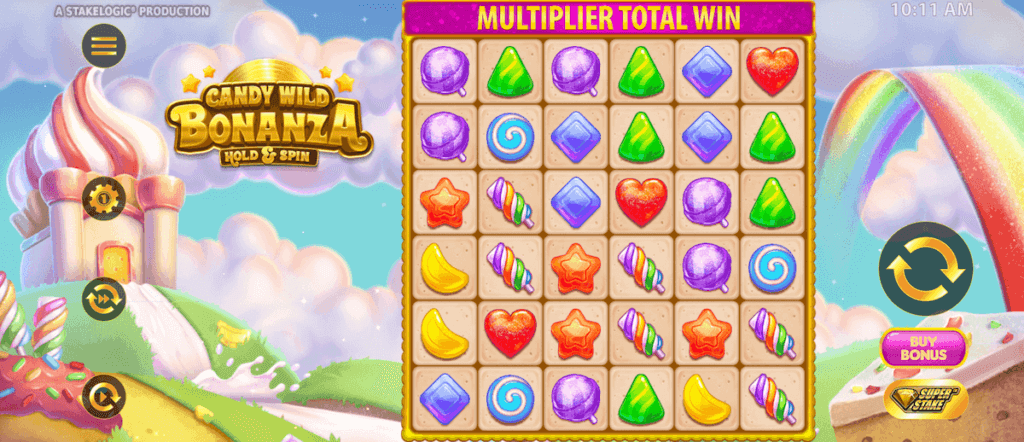 Candy Wild Bonanza Hold & Spin online slot