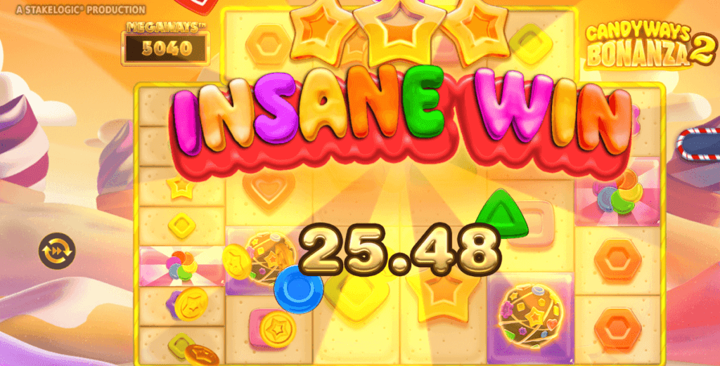 Big Payouts playing Candyways Bonanza 2 Megaways