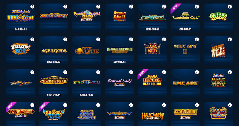 Betfred - Slots to play