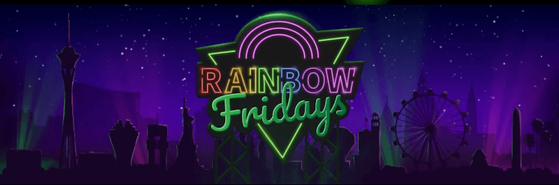 Mr Vegas Rainbow Fridays promotion