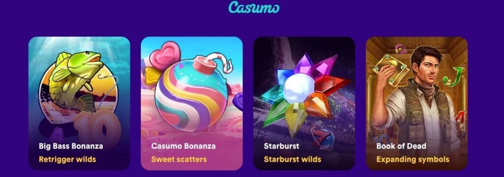 Casumo homepage