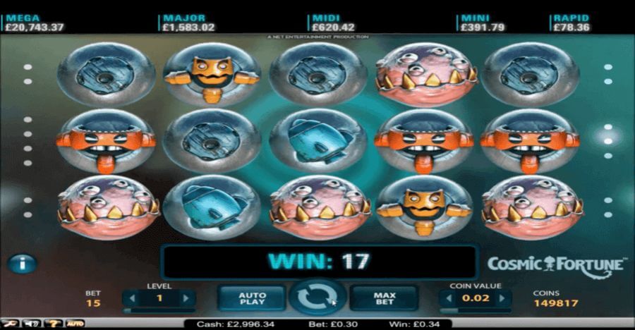 Cosmic Fortune best payout slot