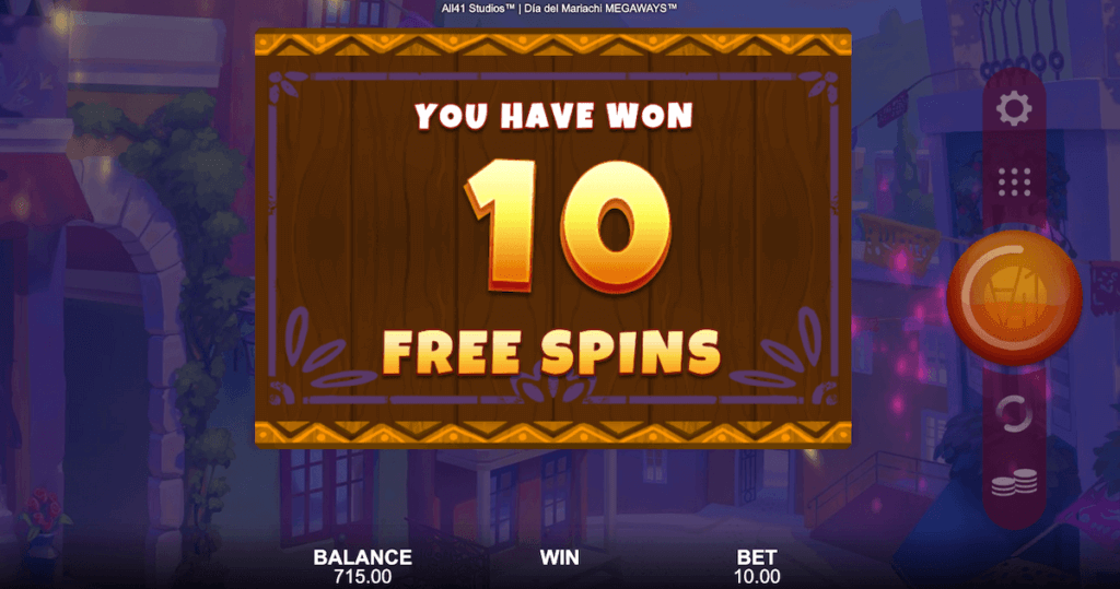 free spins bonus