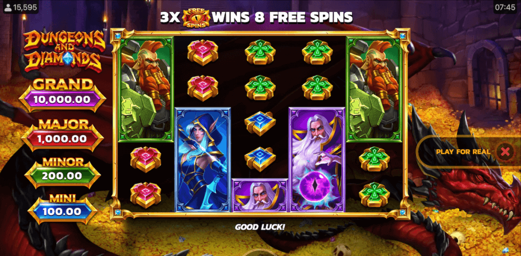 Dungeons and Diamonds online slot