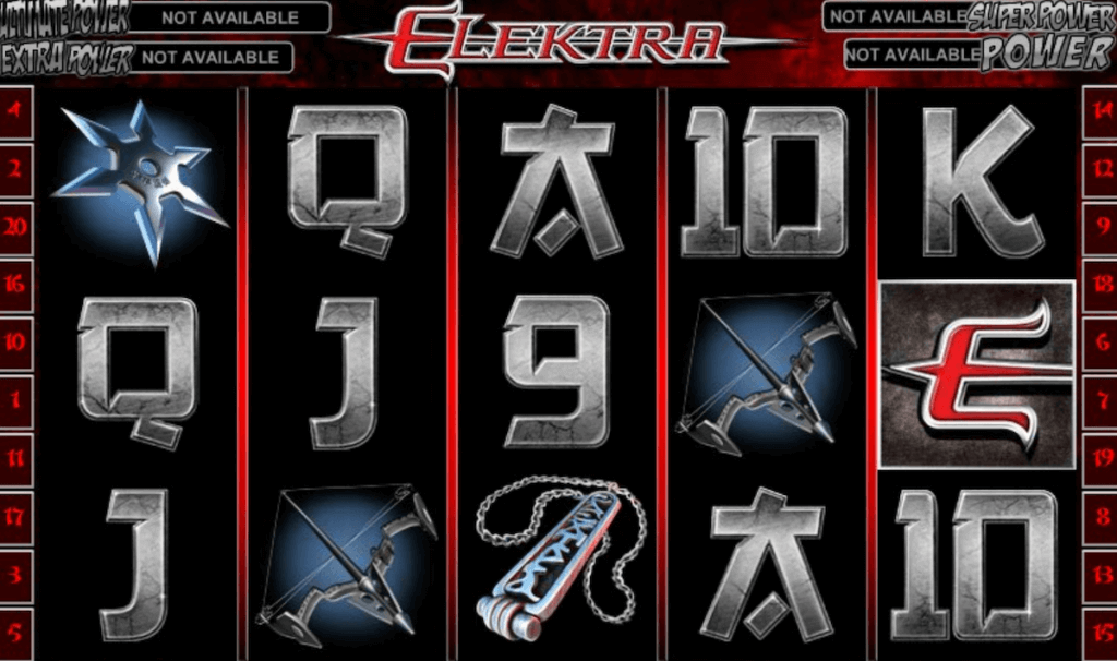Play Marvel's Elektra Online Slot by Playtech at UK casinos