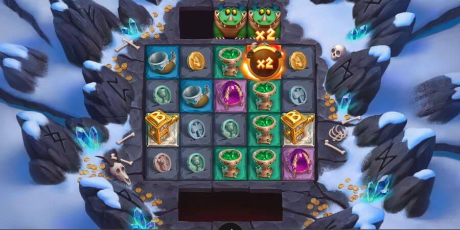 Fangs inferno slot game graphics UK