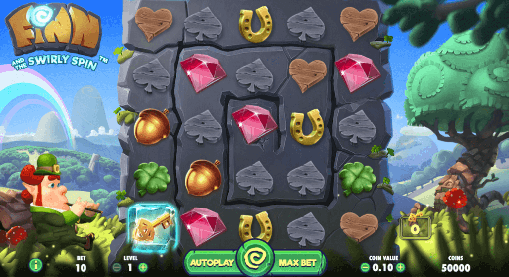 Finn and the Swirly Spin slot