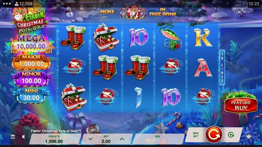 Fishin Christmas Pots of Gold