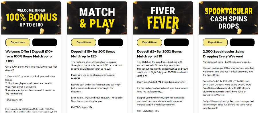 Fortune Mobile Casino UK Promos