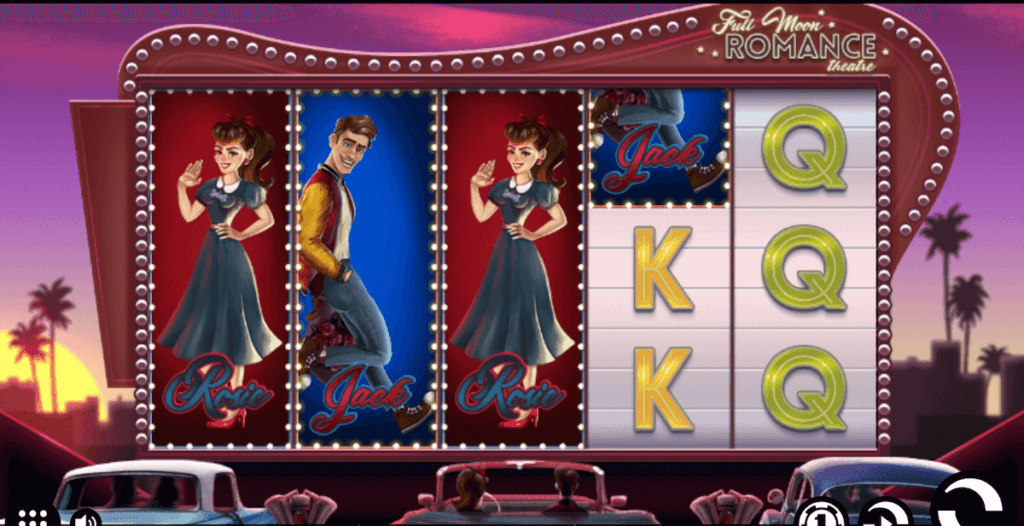 Full Moon Romance, Sweetheart Symbols, online slot, UK