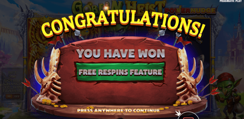 Respins Bonus Game