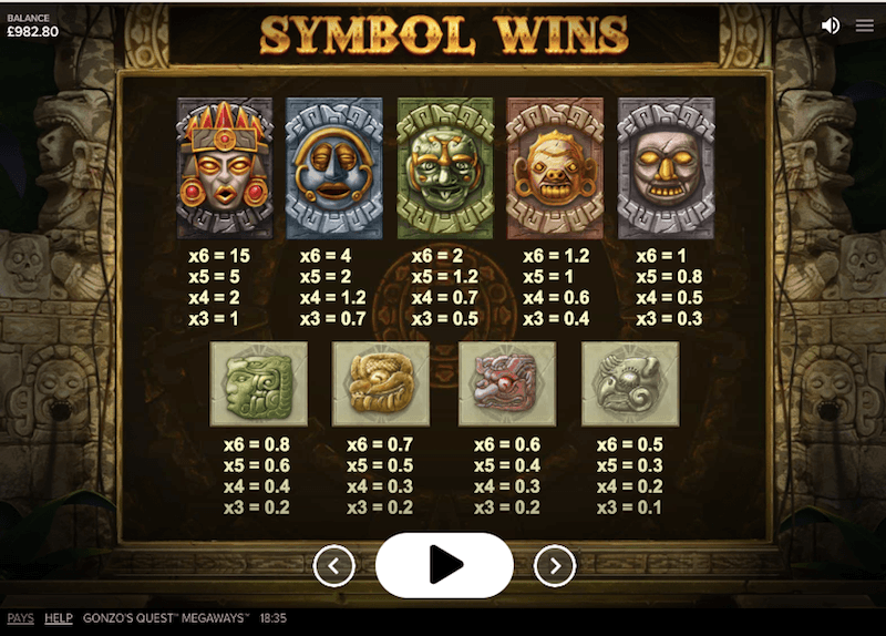 Gonzo's quest megaways slot review