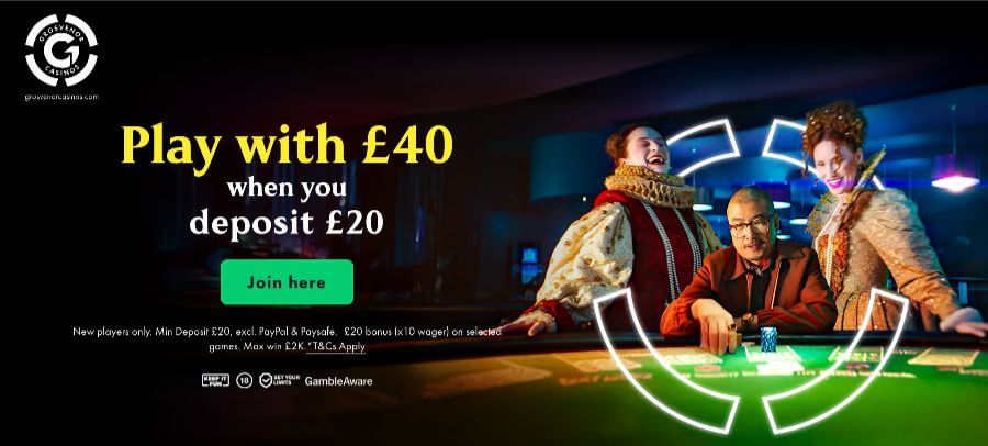 Grosvenor Casino UK welcome offer