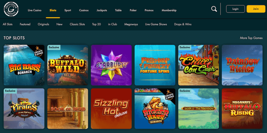 top online slots