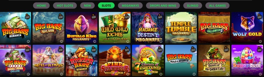Ivy casino slot games UK