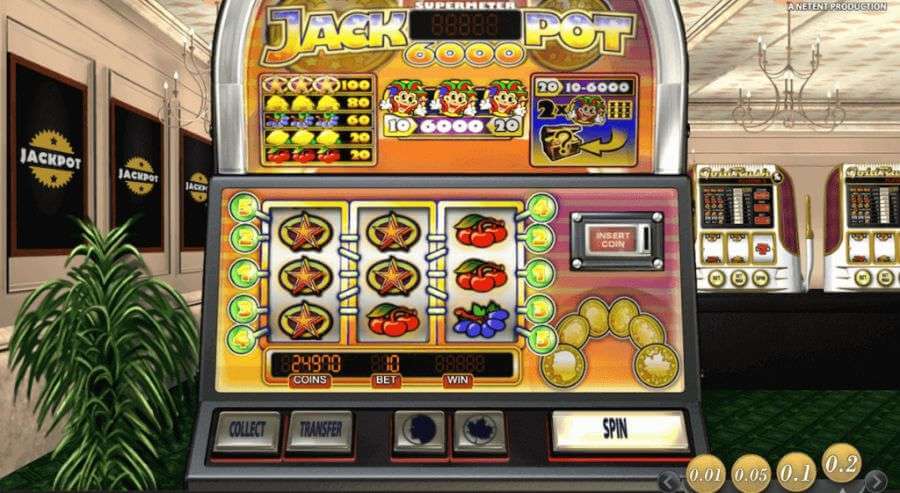 Jackpot 6000 High RTP Slots