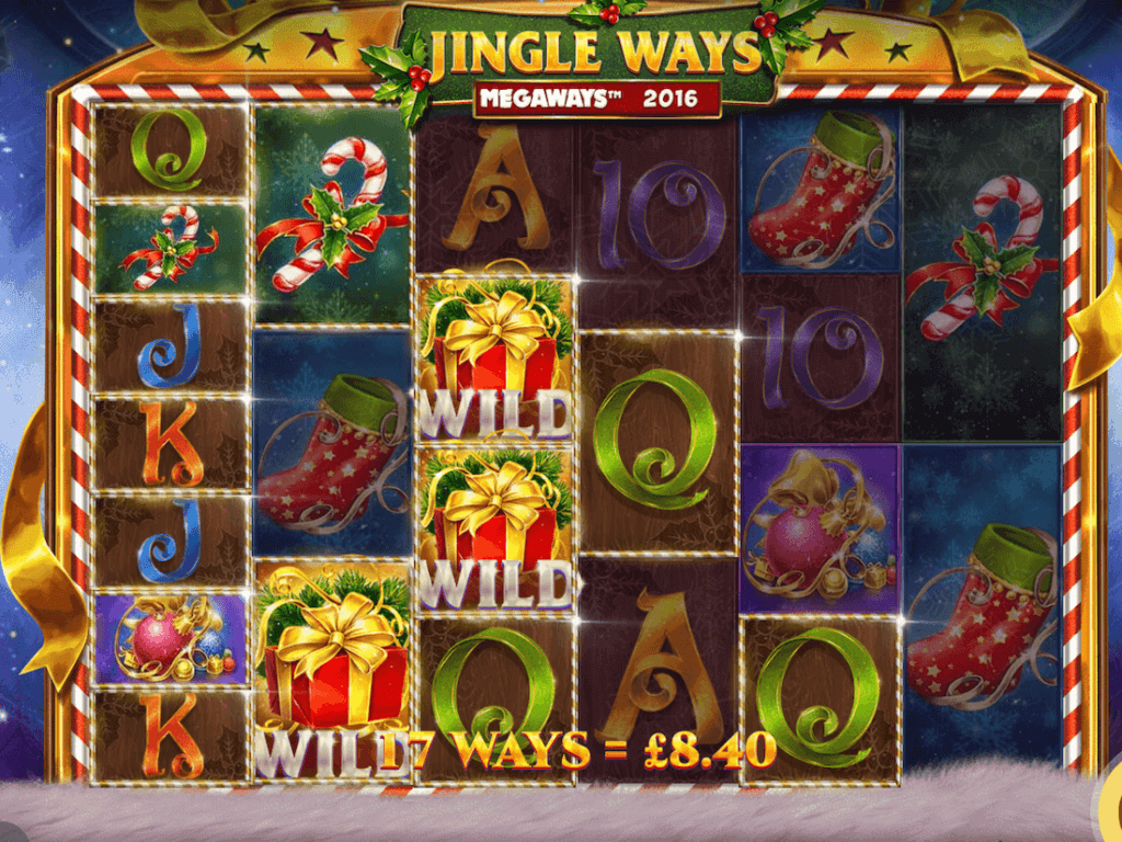 Jingle Ways Megaways Wild Symbols online slot bigger payouts
