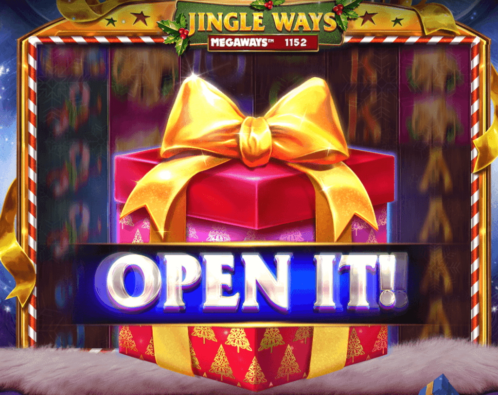 Santa's Gift offers Free Spins, Mega Wilds, Festive Reels, and Raining Wilds