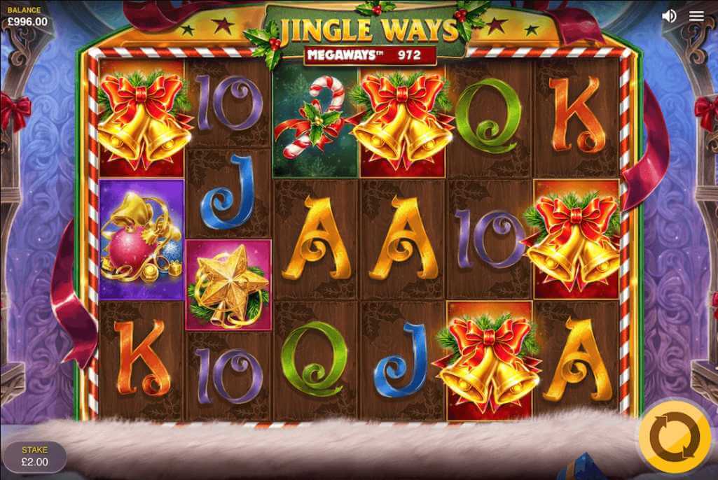 Jingle Ways Megaways online slots free UK top casino sites