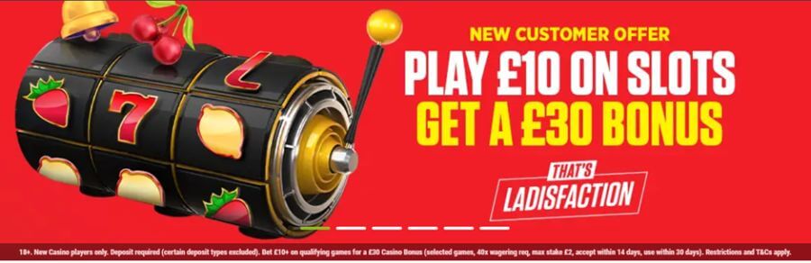 Ladbrokes welcome offer UK