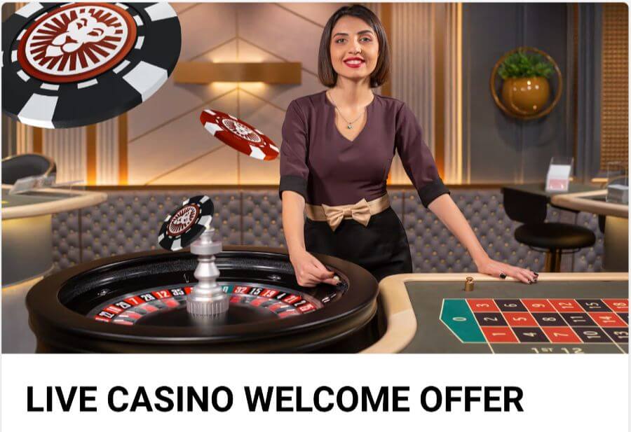 Live Casino Welcome Bonus at LeoVegas UK
