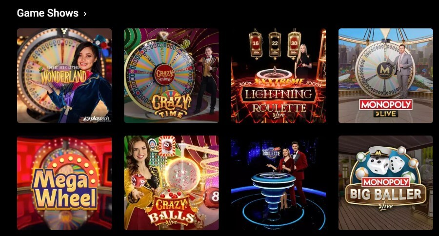 Lord Ping UK game shows