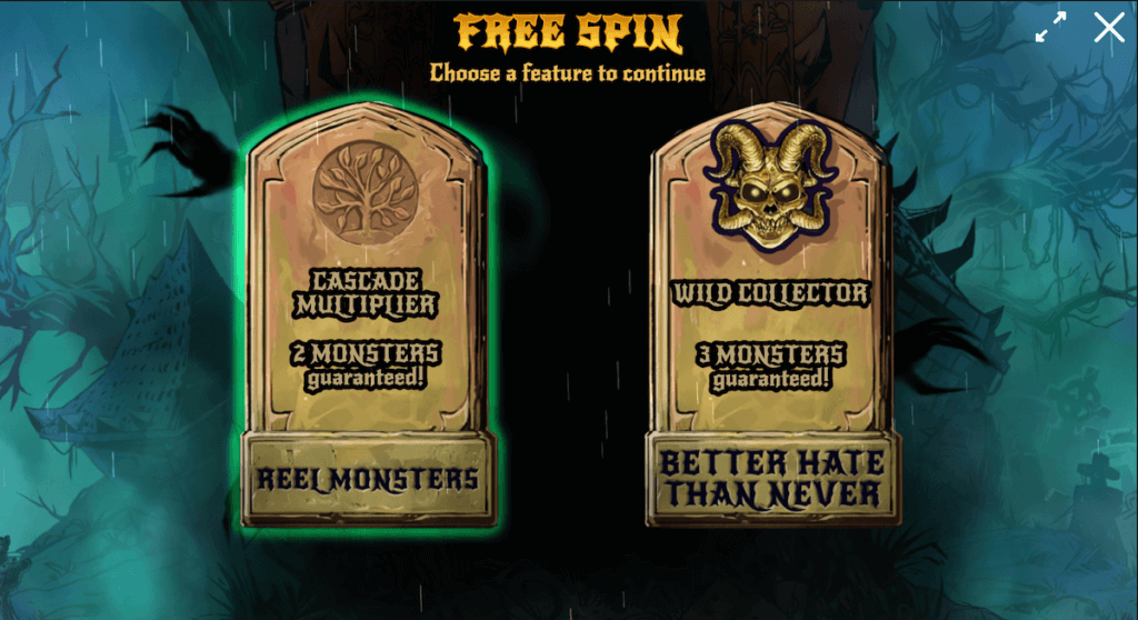 free spins bonus game feature