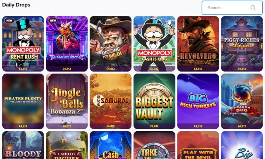 LottoGo UK daily jackpot drops