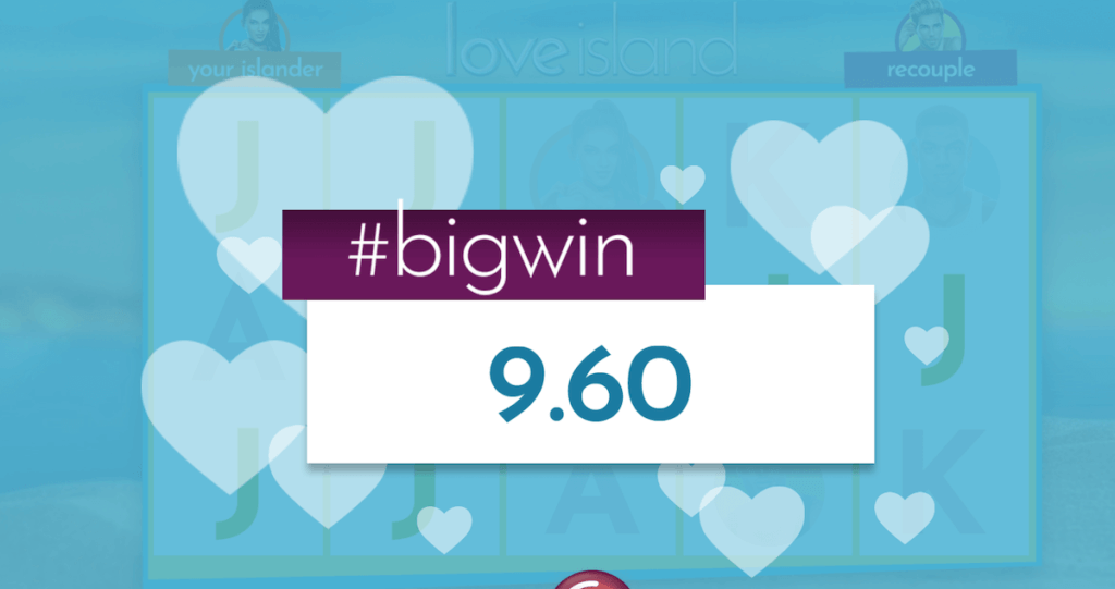 Big Wins, Love Island, Online Slot, UK